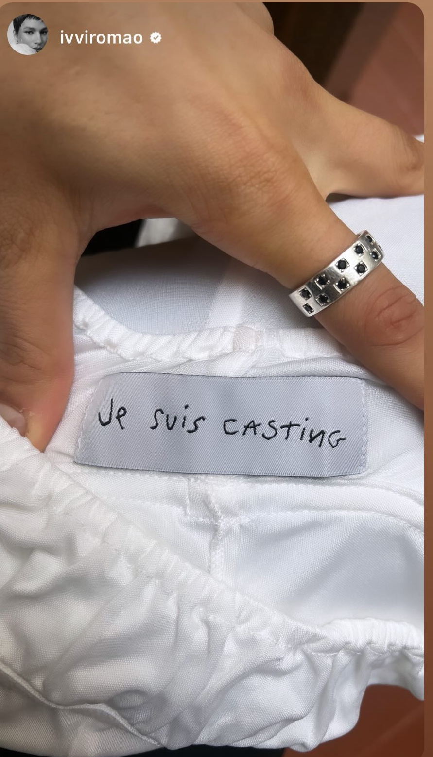 JE SUIS CASTING T-SHIRT