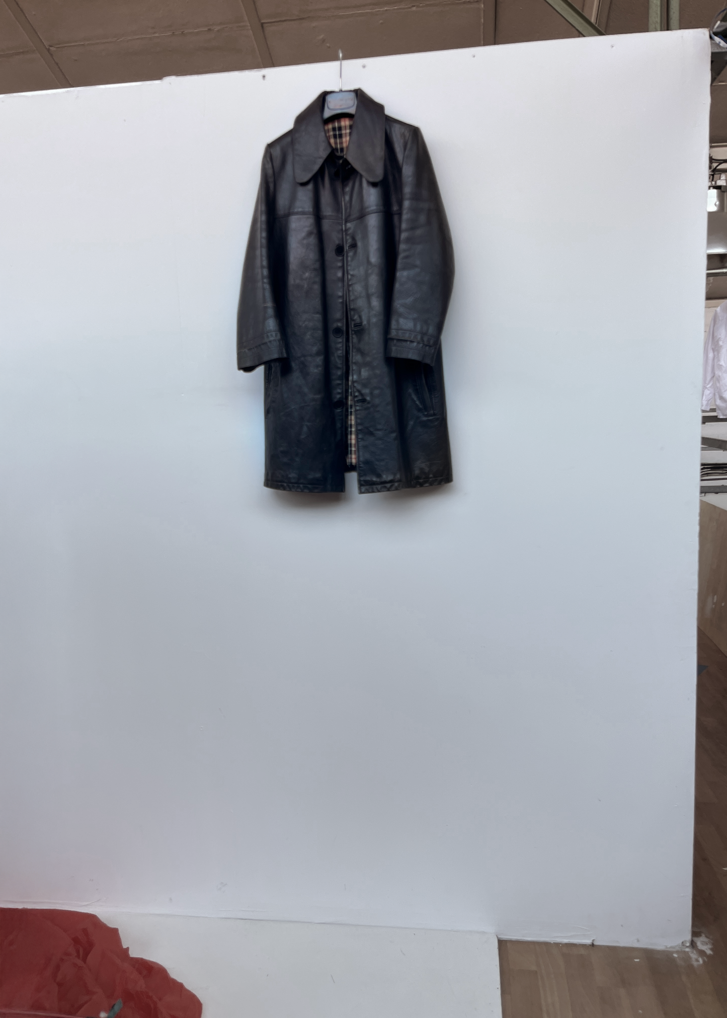 QUEENIE LEATHER COAT